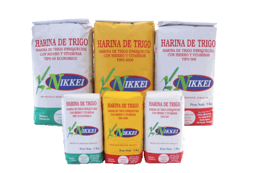 Harina en distintas presentaciones