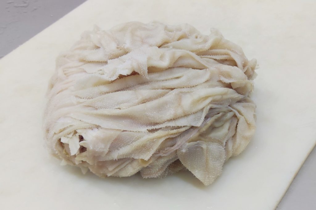 Tripas lavadas para consumo